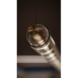 PAKABINAMAS LED ŠVIESTUVAS LOOP 26,5W AUKSO SPALVOS kaina