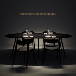 PAKABINAMAS LED ŠVIESTUVAS LOOP 26,5W AUKSO SPALVOS pigiau