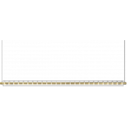 PAKABINAMAS LED ŠVIESTUVAS LOOP 26,5W AUKSO SPALVOS