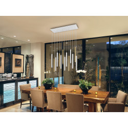PAKABINAMAS LED ŠVIESTUVAS VARAS 14 70W H140 BALTAS | AUKSO SPALVOS pigiau