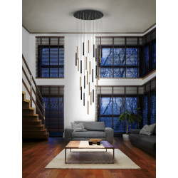 PAKABINAMAS LED ŠVIESTUVAS VARAS 25 125W H00 JUODAS | AUKSO SPALVOS internetu