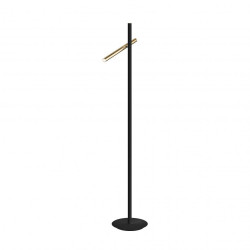 PASTATOMAS LED ŠVIESTUVAS VARAS 10W JUODAS | AUKSO SPALVOS