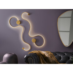 SIENINIS LED ŠVIESTUVAS GRAFOS L94 19,5W AUKSO SPALVOS internetu