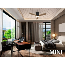 LUBINIS LED ŠVIESTUVAS SIROCO MINI SU VENTILIATORIUMI 24W CCT RUDAS | JUODAS atsiliepimai
