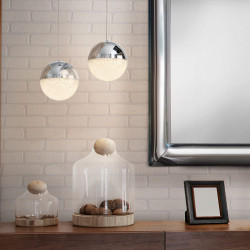 PAKABINAMAS LED ŠVIESTUVAS SPHERE D12 4,8W CHROMO SPALVOS internetu