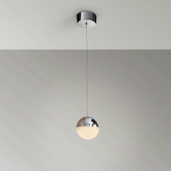 PAKABINAMAS LED ŠVIESTUVAS SPHERE D12 4,8W CHROMO SPALVOS kaina