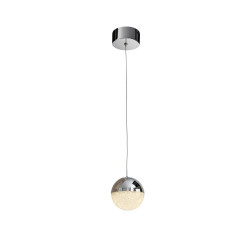 PAKABINAMAS LED ŠVIESTUVAS SPHERE D12 4,8W CHROMO SPALVOS