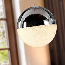 PAKABINAMAS LED ŠVIESTUVAS SPHERE D20 9,6W CHROMO SPALVOS pigiau