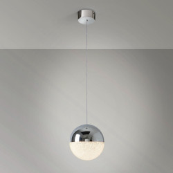 PAKABINAMAS LED ŠVIESTUVAS SPHERE D20 9,6W CHROMO SPALVOS kaina