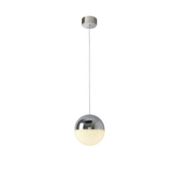 PAKABINAMAS LED ŠVIESTUVAS SPHERE D20 9,6W CHROMO SPALVOS