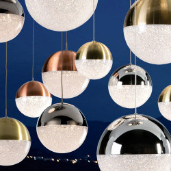 PAKABINAMAS LED ŠVIESTUVAS SPHERE D140 288W ŽALVARIO | VARIO | CHROMO SPALVOS internetu