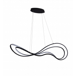 PAKABINAMAS LED ŠVIESTUVAS TWIST L115 60W JUODAS