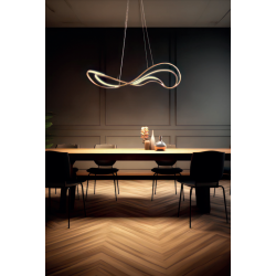 PAKABINAMAS LED ŠVIESTUVAS TWIST L115 60W AUKSO SPALVOS kaina