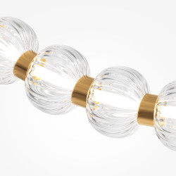 Pakabinamas LED šviestuvas AMULET 36W aukso spalvos internetu