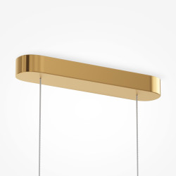 Pakabinamas LED šviestuvas AMULET 22W aukso spalvos internetu