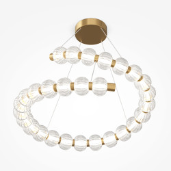Pakabinamas LED šviestuvas AMULET 40W aukso spalvos pigiau