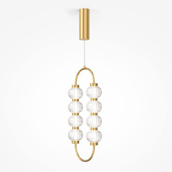Pakabinamas LED šviestuvas AMULET 16W aukso spalvos pigiau
