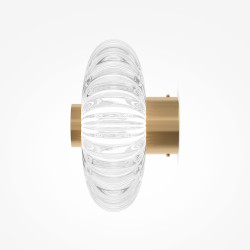 Sieninis LED šviestuvas AMULET 3W aukso spalvos pigiau