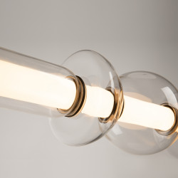 Pakabinamas LED šviestuvas COSMO 39W juodas atsiliepimai
