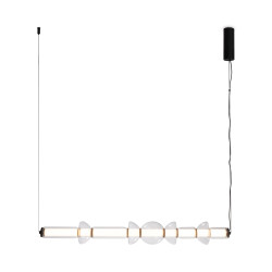 Pakabinamas LED šviestuvas COSMO 39W juodas