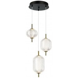 PAKABINAMAS LED ŠVIESTUVAS PELLUCID 20W juodas