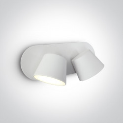 Sieninis LED šviestuvas 65740A/W/W 12W baltas