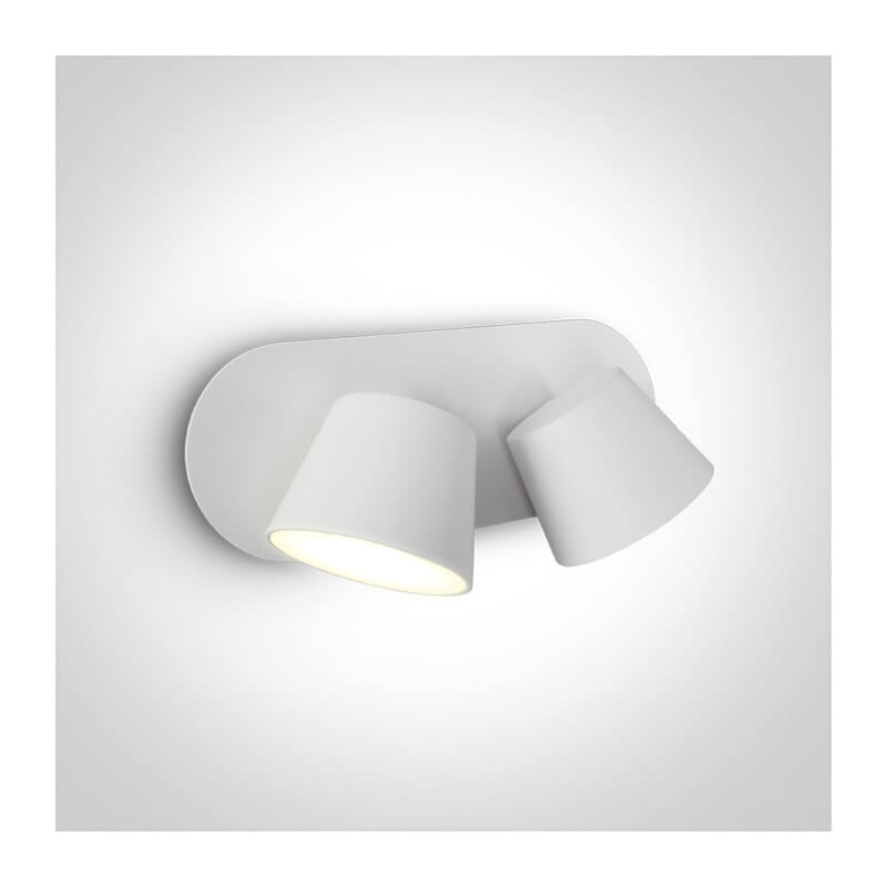 šviestuvas sieninis ONE LIGHT 65740A/W/W
