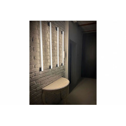 SIENINIS LED ŠVIESTUVAS RETRO S14S L100CM 9,9W JUODAS internetu