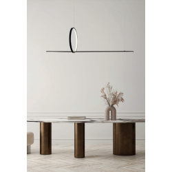 PAKABINAMAS LED ŠVIESTUVAS PELLE 30W JUODAS kaina