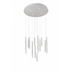 PAKABINAMAS LED ŠVIESTUVAS ILIOS 12 D63 64W BALTAS
