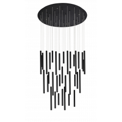 PAKABINAMAS LED ŠVIESTUVAS ILIOS 36 D80 160W JUODAS