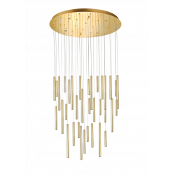PAKABINAMAS LED ŠVIESTUVAS ILIOS 36 D80 160W AUKSO SPALVOS