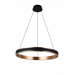 PAKABINAMAS LED ŠVIESTUVAS RIO D60 43W JUODAS | AUKSO SPALVOS