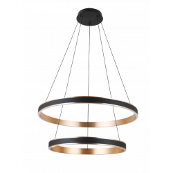 PAKABINAMAS LED ŠVIESTUVAS RIO D70 | D50 86W JUODAS | AUKSO SPALVOS