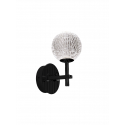 SIENINIS LED ŠVIESTUVAS EDEM 4,2W JUODAS