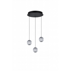 PAKABINAMAS LED ŠVIESTUVAS EDEM 3 12,6W JUODAS
