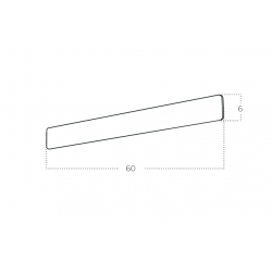 SIENINIS LED ŠVIESTUVAS BASENTO L60 20W CCT BALTAS kaina