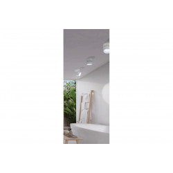 LUBINIS LED ŠVIESTUVAS MONA 18W CCT BALTAS kaina