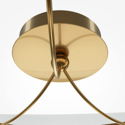 LUBINIS LED ŠVIESTUVAS BREEZE D60 45W ŽALVARIO SPALVOS internetu