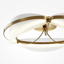 LUBINIS LED ŠVIESTUVAS BREEZE D60 45W ŽALVARIO SPALVOS kaina