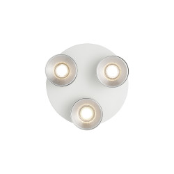 Lubinis šviestuvas Pitcher 3 baltas kaina