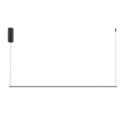 PAKABINAMAS LED ŠVIESTUVAS HALO L120 16W JUODAS