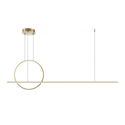 PAKABINAMAS LED ŠVIESTUVAS HALO L143 40W ŽALVARIO SPALVOS
