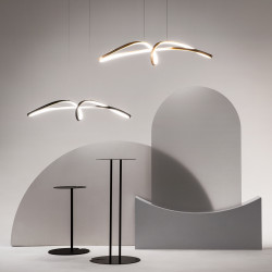 PAKABINAMAS LED ŠVIESTUVAS CURVE 42W 4000K JUODAS atsiliepimai