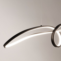PAKABINAMAS LED ŠVIESTUVAS CURVE 42W 4000K JUODAS internetu