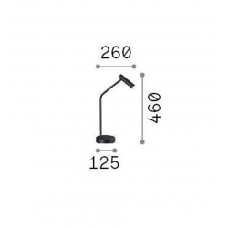 Stalinis LED šviestuvas EASY TL 3,5W baltas