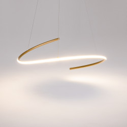 PAKABINAMAS LED ŠVIESTUVAS CURVE D60 31W ŽALVARIO SPALVOS kaina