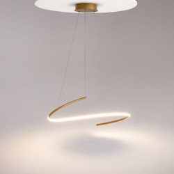PAKABINAMAS LED ŠVIESTUVAS CURVE D60 31W ŽALVARIO SPALVOS internetu