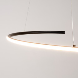 PAKABINAMAS LED ŠVIESTUVAS CURVE D60 31W JUODAS internetu