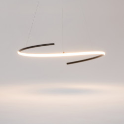 PAKABINAMAS LED ŠVIESTUVAS CURVE D60 31W JUODAS pigiau